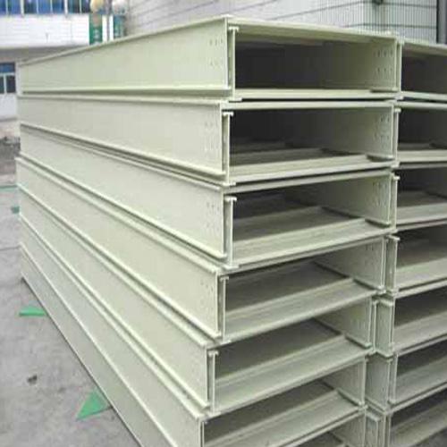 SMC電纜槽 玻璃鋼橋架 槽式電纜橋架 復合橋架 鐵路模壓電纜槽圖片_高清圖_細節圖